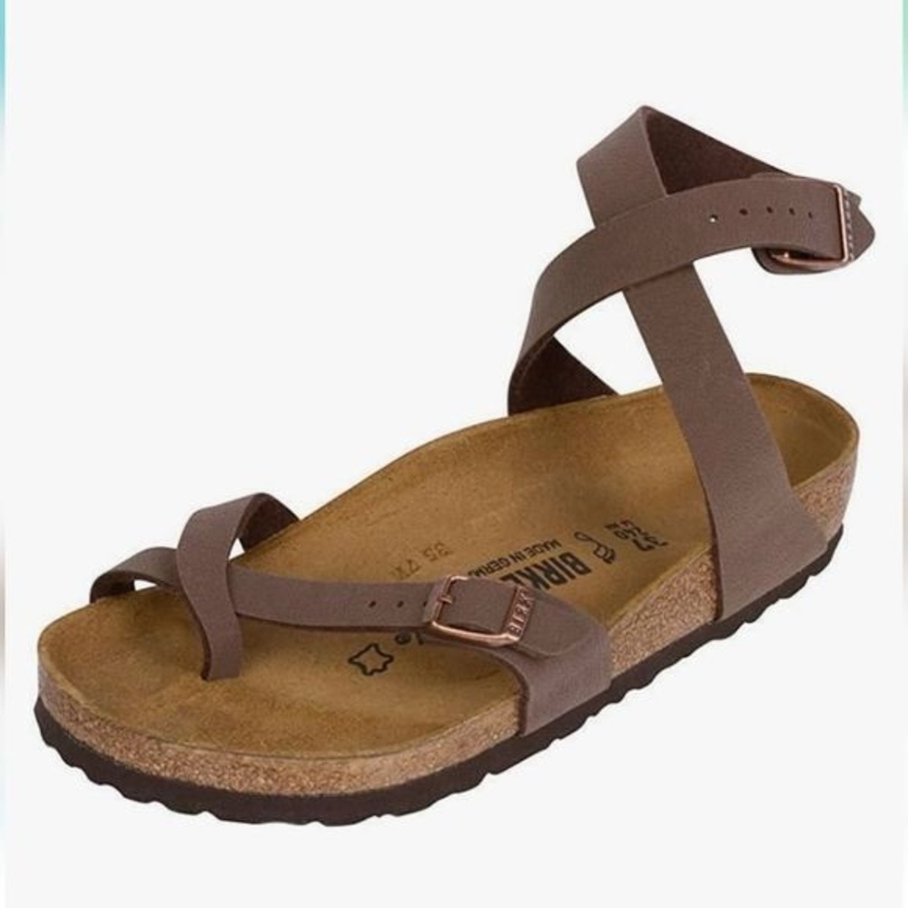 Papillio Brown and Orange Sandals for Casual Comfort - Picture 3 of 11
